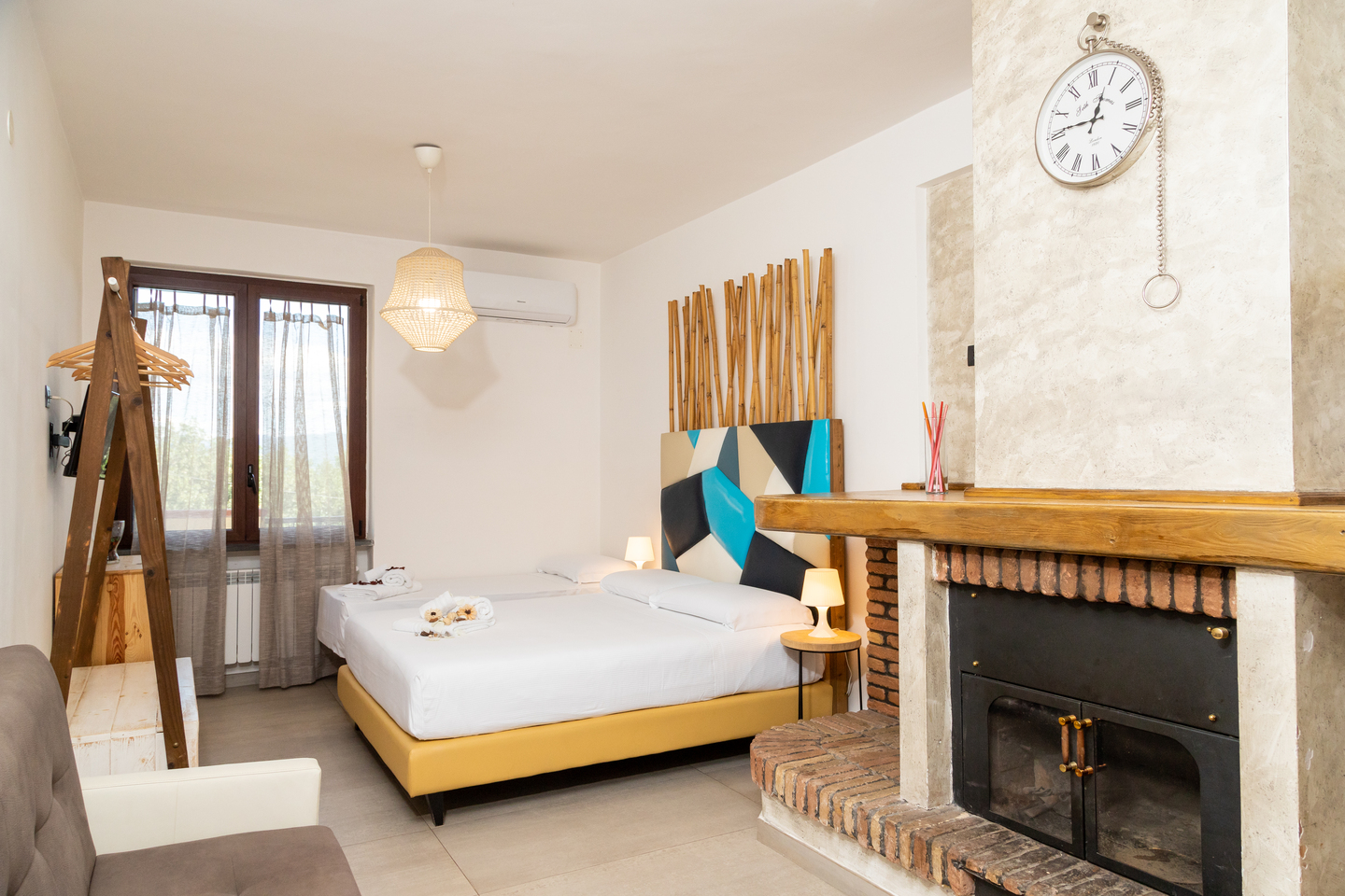 Letto camera Atlantide